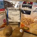 El cooksnap de Denise Banos cuando hizo Smoothie con leche de almendra y frutas.