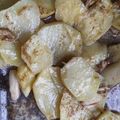 El cooksnap de Enelcielo Vega cuando hizo Patatas al ajillo estilo Jaén en estuche Lékué.