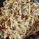 El cooksnap de Lucía cuando hizo Noodles de arroz con pimientos y pollo.