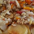 El cooksnap de Belqui Otamendi cuando hizo Bife a la cacerola.