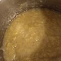 El cooksnap de claudia ortiz cuando hizo Mermelada de banana.