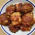 Juhász Mónika Cooksnap-ja, amikor elkészítette a(z) Bacon-be göngyölt faírt receptet.