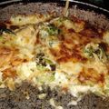 El cooksnap de Andrea Ayala cuando hizo Pollo gratinado con brócoli.