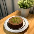 AN-AN YU 的 好濃郁「巧克力戚風蛋糕」口感柔軟又濕潤。 cooksnap