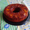 El cooksnap de Ariana Di Blasi cuando hizo Tarta de manzana invertida.