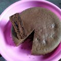 Cooksnap dari Nelly Naili Az-Zahra untuk resep Brownies Pandan Kukus