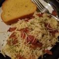 kdunham930's cooksnap of when they made Bacon Chicken Carbonara.