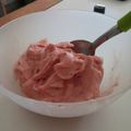 El cooksnap de Mariana Conti cuando hizo Helado a base de bananas, bien natural.