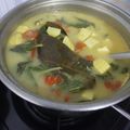 Cooksnap dari Riyu RA untuk resep Bobor Bayam Campur Tahu