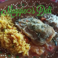 El cooksnap de Maggie cuando hizo Chiles rellenos de queso y miguitas capeados.