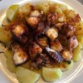 El cooksnap de YoshimonGo🇯🇵 cuando hizo Pulpo a la gallega fácil.
