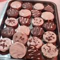 El cooksnap de Triana Pucho cuando hizo Alfajores de chocolate 🍫 súper fáciles de hacer.
