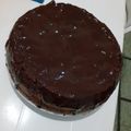 El cooksnap de Pao Cris cuando hizo Torta de chocolate café y coco para la tarde.