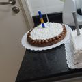 El cooksnap de Rochy Benitez cuando hizo Torta pirineo.