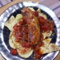 El cooksnap de 🇦🇷Patricia PATO Martinez🇦🇷 cuando hizo Chorizos a la pomarola.