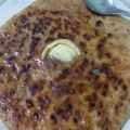 Vidhi rathi का कुकस्नैप जब उन्होंने आलू का पराठा(aloo ka paratha recipe in hindi) बनाया था।
