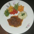 Cooksnap dari Rina Komala untuk resep Bistik daging sapi (ala solo)