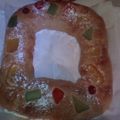 El cooksnap de Nuri Mora Alonso cuando hizo Roscón de reyes mazapán.