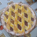 El cooksnap de Mariana cuando hizo Pastafrola clásica con membrillo.