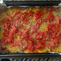 El cooksnap de ALBERT GALBIS cuando hizo Pastel de carne de pollo con puré de calabaza.