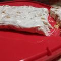 El cooksnap de Lucre Faria cuando hizo Turrón de maní casero.