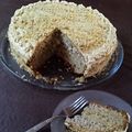El cooksnap de Karin Clavel cuando hizo Torta de nuez con avena.