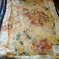 El cooksnap de Alejandra Falero cuando hizo Tarta de brócoli y choclo🥦🥦🌽🌽.