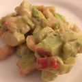 El cooksnap de Mimi Simlik cuando hizo Cóctel de camarones lux.