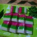 Cooksnap dari Dapoer Mama Anna Rohana untuk resep Kue Pepe (Lapis Sagu) Betawi