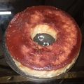 El cooksnap de Roxana Mendieta cuando hizo Budín con caramelo.