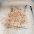El cooksnap de Gaby Landriel cuando hizo Arroz con leche.