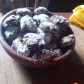 El cooksnap de Valen cuando hizo Galletitas craqueladas de chocolate🍫🍫.