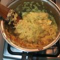 El cooksnap de Juanito cuando hizo Risotto de vino tinto y Champiñones.