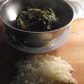 El cooksnap de María Isabel cuando hizo Tortilla de acelgas a la menta.