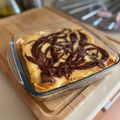 El cooksnap de Laura_byo cuando hizo Brownie Cheesecake 🍫🧀.