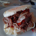 El cooksnap de Jose Grgorio Nanez cuando hizo Arepas asadas con pollo desmechado.
