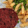 Cooksnap de Marisa quando cozinhou Hambúrguer de beterraba e feijão frade !.