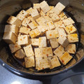 El cooksnap de "Cocina con Celi" cuando hizo Tofu marinado.