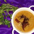 Chef Tripti Saxena's cooksnap of when they made Dal Fry.
