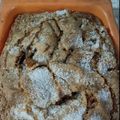 El cooksnap de Nadia Díaz Catania cuando hizo Budín de banana con cáscara y todo 🍌.