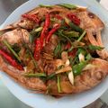 Cooksnap dari Elisabeth Chrisando untuk resep Kakap Airfry Saus Hongkong