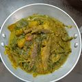 Rupa Pal's cooksnap of when they made পালং শাক (palank saag recipe in bengali).