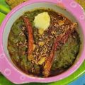 Priya Mulchandani का कुकस्नैप जब उन्होंने पालक मिक्स सरसों साग (palak mix sarson sag recipe in Hindi) बनाया था।