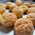 Cooksnap dari april novita untuk resep Choux Craquelin (Sus/Soes Jepang) tanpa Mixer