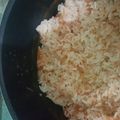 El cooksnap de Adys Chavez cuando hizo Arroz blanco, simple.