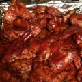 bosox2529's cooksnap of when they made Honey BBQ Baked Chicken Wings.