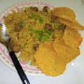 Reeta Sahu का कुकस्नैप जब उन्होंने पोटैटो पुलाव (Potato pulao recipe in Hindi) बनाया था।