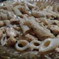 El cooksnap de noidea74k cuando hizo Fideos coditos con crema de verdeo y pollo 💜.