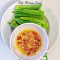 Cooksnap của Hoàng Oanh khi họ làm theo món Đậu bắp luộc chấm chao (chay)