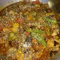 Vrinda Idnani's cooksnap of when they made Surti Undhiyu.